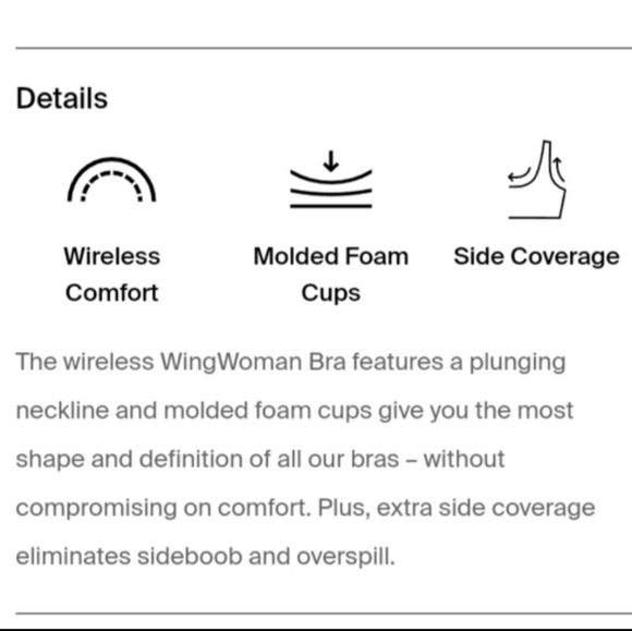 Knix woman wing contour wireless T shirt bra,size‎ 7+ - Picture 12 of 15